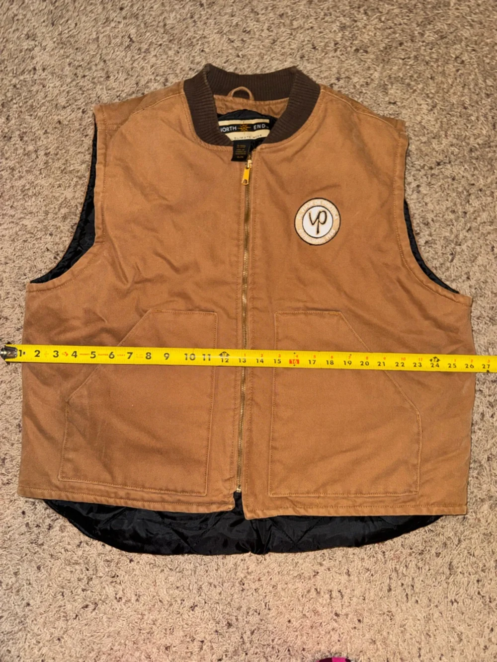 North End El Viaje De Portola VP Patch Jacket Size XL